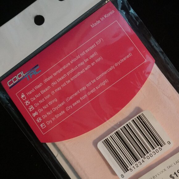 Cool Tac UV Protection Arm Guard Light Pink Cooling Effect Women’s Small - Picture 5 of 6